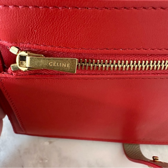 Celine Multifunction Strap Wallet/ French Purse - Picture 13 of 17